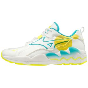 Mizuno Wave Rider 1 Shape Of Time Mens Sneakers Canada - White